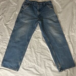 Carhartt Men's Relaxed Fit Blue Jeans